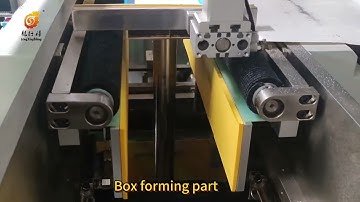 LS-900A Automatic Double channels rigid box making machine