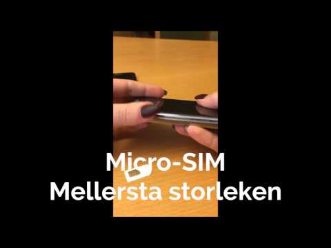 Video: Så Här Sätter Du In Ett Minneskort I Din Telefon