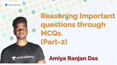 Reasoning Important Questions For OMC & ASO Part-2 | Amiya Ranjan Das