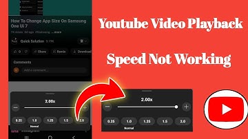 How To Fix Youtube Video Playback Speed Not Working Problem 2025 | Playback Speed in Yt Not Working 