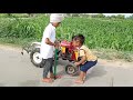 किसान भूत से परेशान | Mini Eicher tractor 242 | Komal Kumar