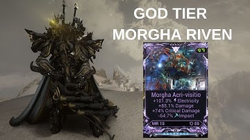 Warframe God Tier Morgha Riven Mod Showcase