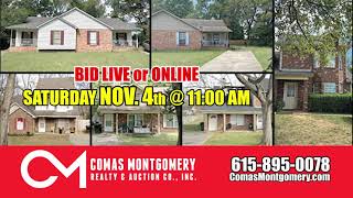 7 Townhomes Offered Individually in Murfreesboro - AUCTION Nov. 4th, 2023