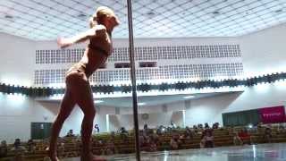 Olena Minina - Winner of Ukrainian Pole Sport Championship 2014