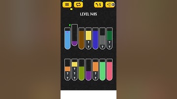 【Water Sort Puzzle】 Level 1495