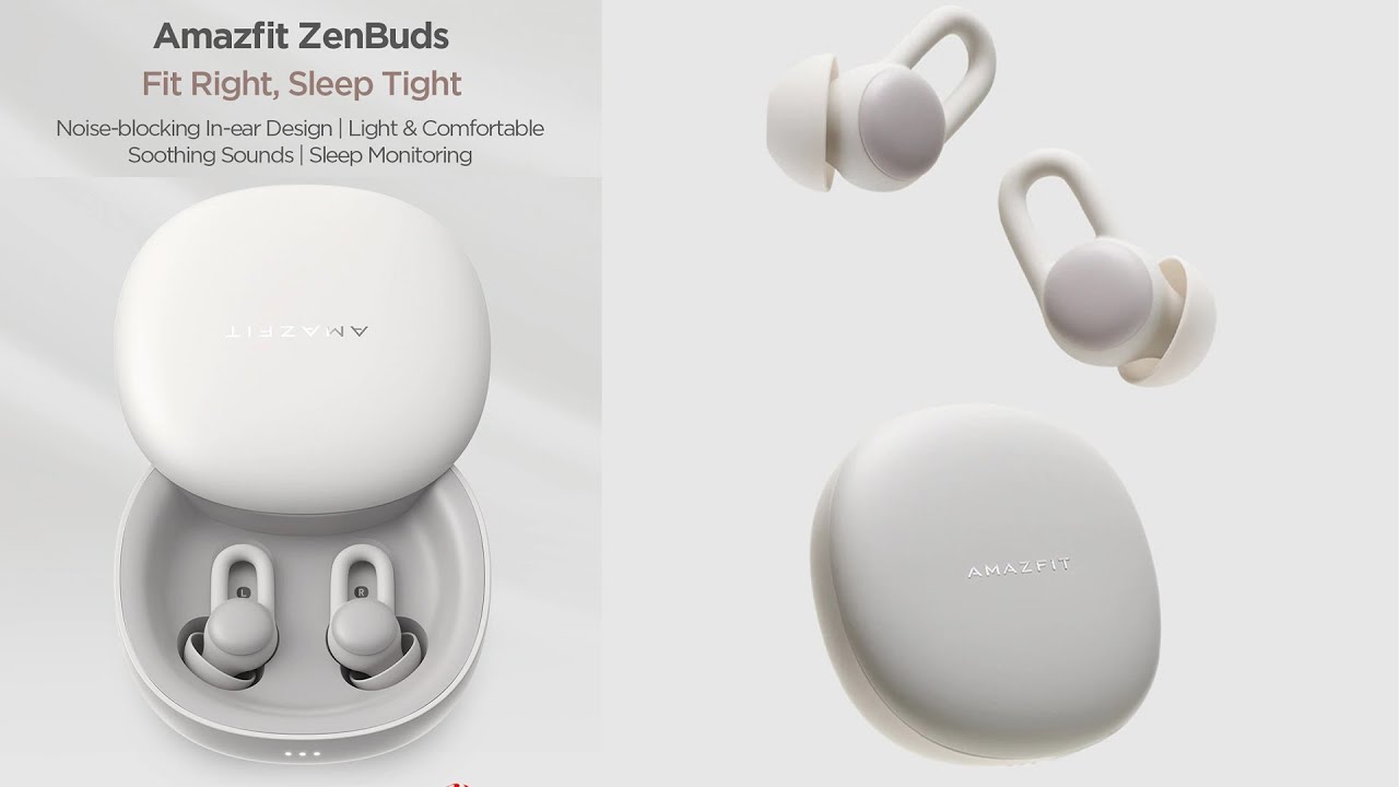 Test Amazfit ZenBuds : des écouteurs pour dormir sur ses deux oreilles