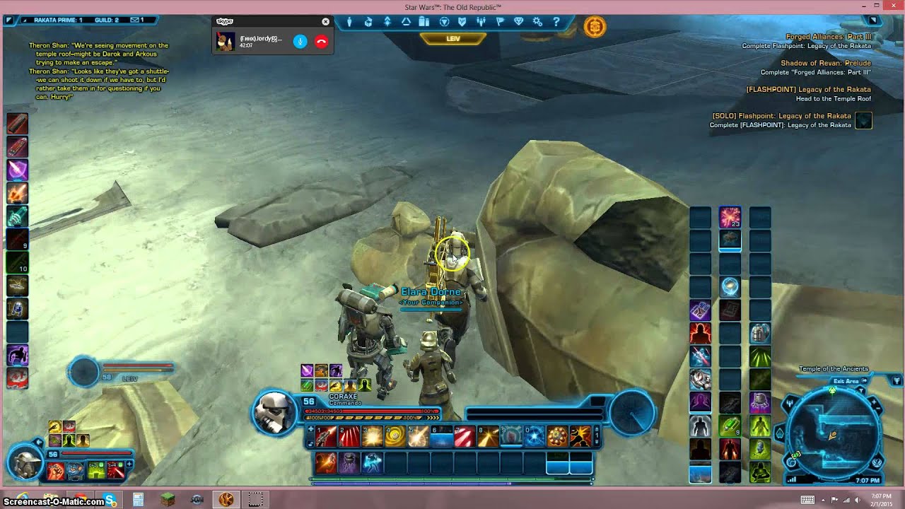 (swtor legacy of the rakata - YouTube
