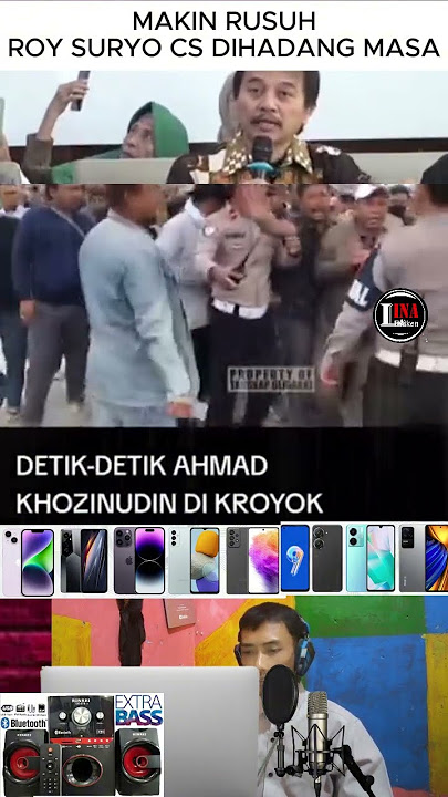 DETIK-DETIK MENCEKAM! 🚨 AHMAD KHOZINUDIN & ROY SURYO DIKEROYOK MASSA! #Pengeroyokan #Viral