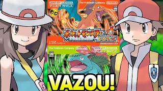 BOMBA!! POKÉMON FIRE RED &amp; LEAF GREEN ESTÃO DE VOLTA !!