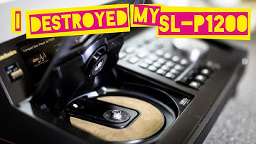 destroying a vintage technics sl p 1200