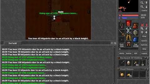 Hunt Black Knight - Typhera Open Tibia Server