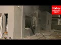 JUST IN: Destruction In Sderot After Missile Strike On Israel