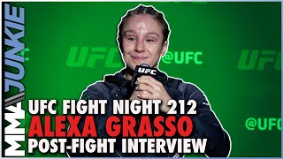 Alexa Grasso Open To Valentina Shevchenko Title Fight - But Has Other Idea | UFC Fight Night 212