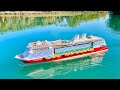 Cruise Ship RC Model Manoeuvring With Thrusters