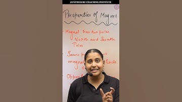 Properties Of Magnet | 1 Min  Science 035 | Class 6 | By Nikki Ma