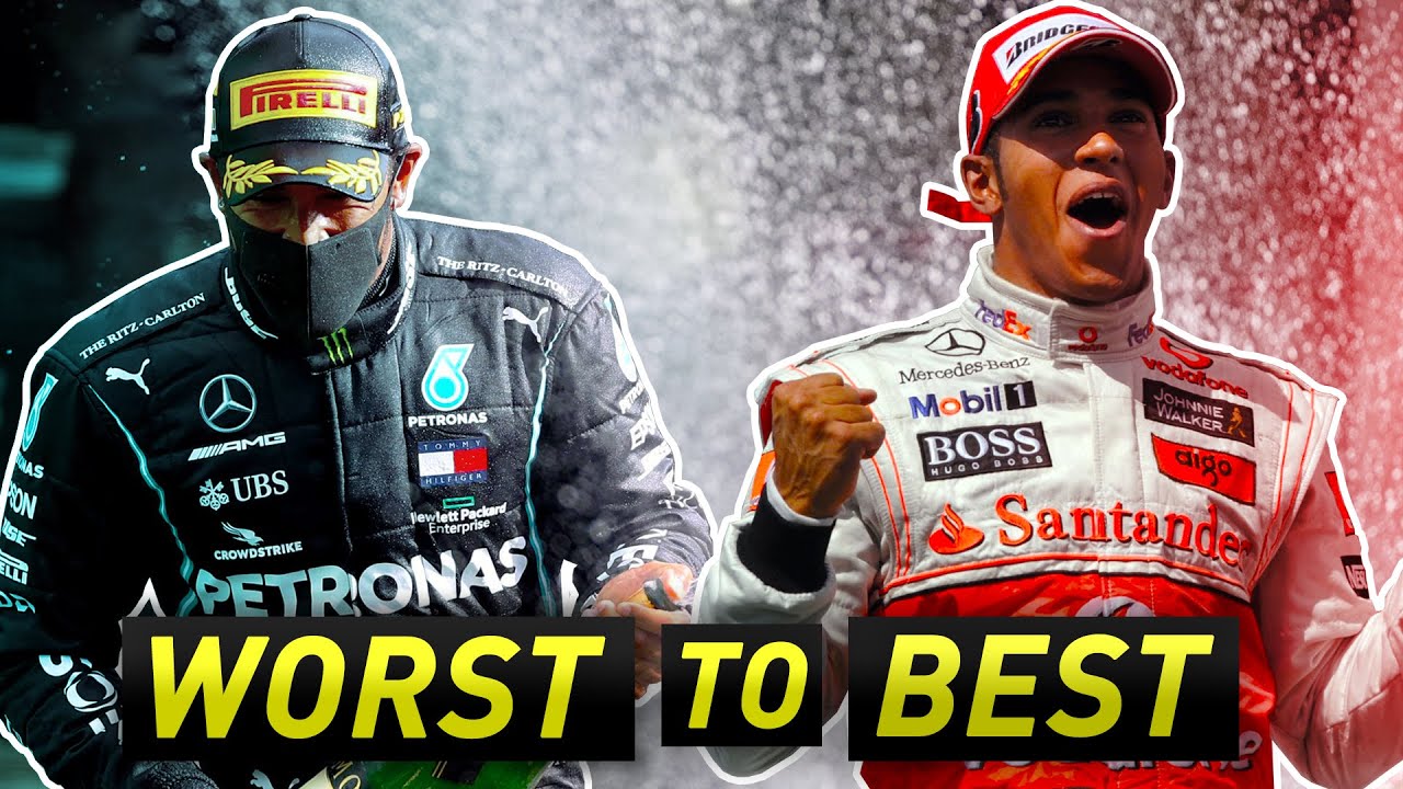 Ranking Lewis Hamilton’s 7 World Titles From Worst to Best