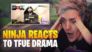 Ninja Reacts To DramaAlert Faze Banks Interview about Tfue Lawsuit *FULL REACTION*