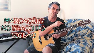 DA CAPO KOSMOS - MARCAÇÕES NO BRAÇO DO VIOLÃO