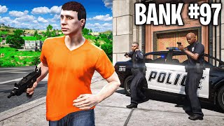 I Robbed 100 Banks in GTA 5 RP