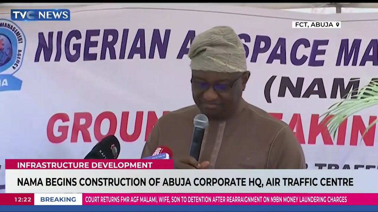 NAMA Begins Cinstruction Of Abuja Corporate Hq, Air Traffic Centre
