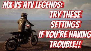 Try These Settings In Mx vs Atv Legends!!