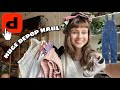 *MASSIVE* collective depop haul - showing my fave closet essentials that i’ve found thrifting online