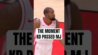 KD moves to 5th on the all-time scoring list 🔥