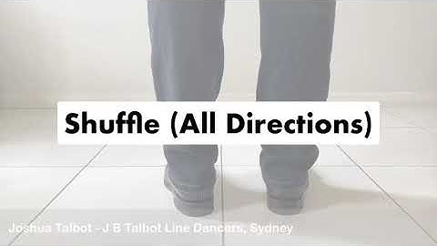 Shuffle (All Directions) - Line Dance Step