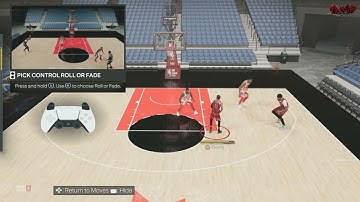 NBA 2K23 - How To Pick Control Roll or Fade