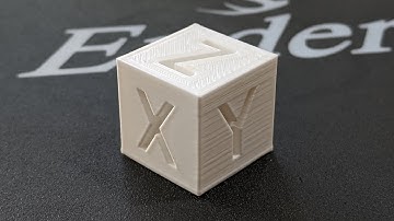 3D Print - XYZ Calibration Cube
