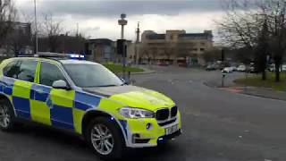 Merseyside Police 2018 BMW X5 Road Policing Unit Responding