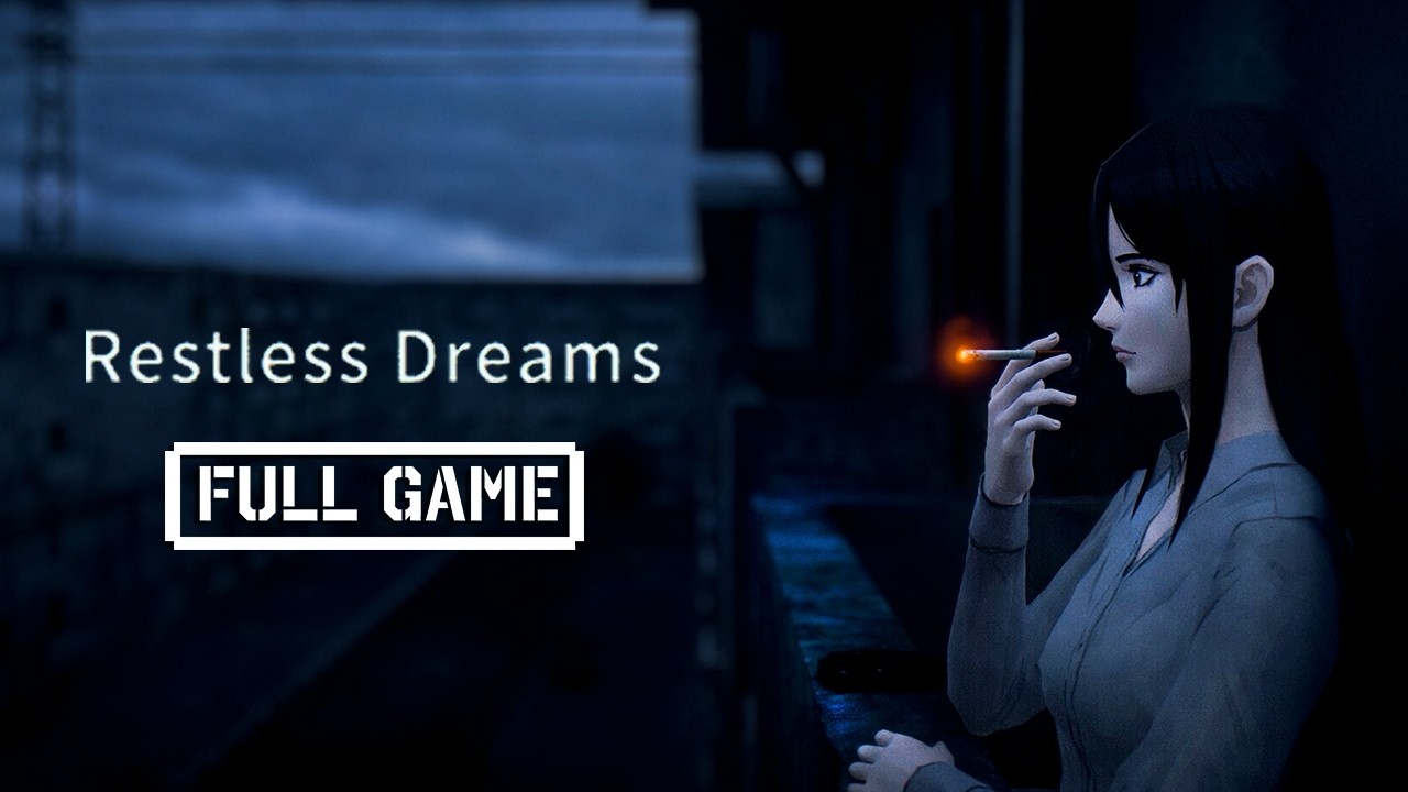 Restless Dreams | FULL HORROR GAME All Endings - No Commentary