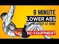 Intense Lower &amp; Upper ABS Workout At Home (No equipment)