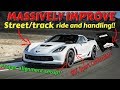 IMPROVE ride AND handling on a C7 CORVETTE by adding a DSC Sport controller and PROPER alignment!