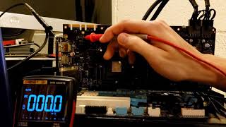 EVGA GTX 1070 FTW Repair #1 - No Fan Spin, LEDs light up