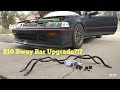 88-91 CRX/Civic Front Sway Bar Install - 23mm & Energy Suspension Bushings