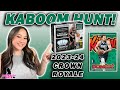 Kaboom hunt  202324 crown royale basketball hobby box