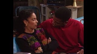 A Different World: 4x18  Whitley spends the night at Dwaynes