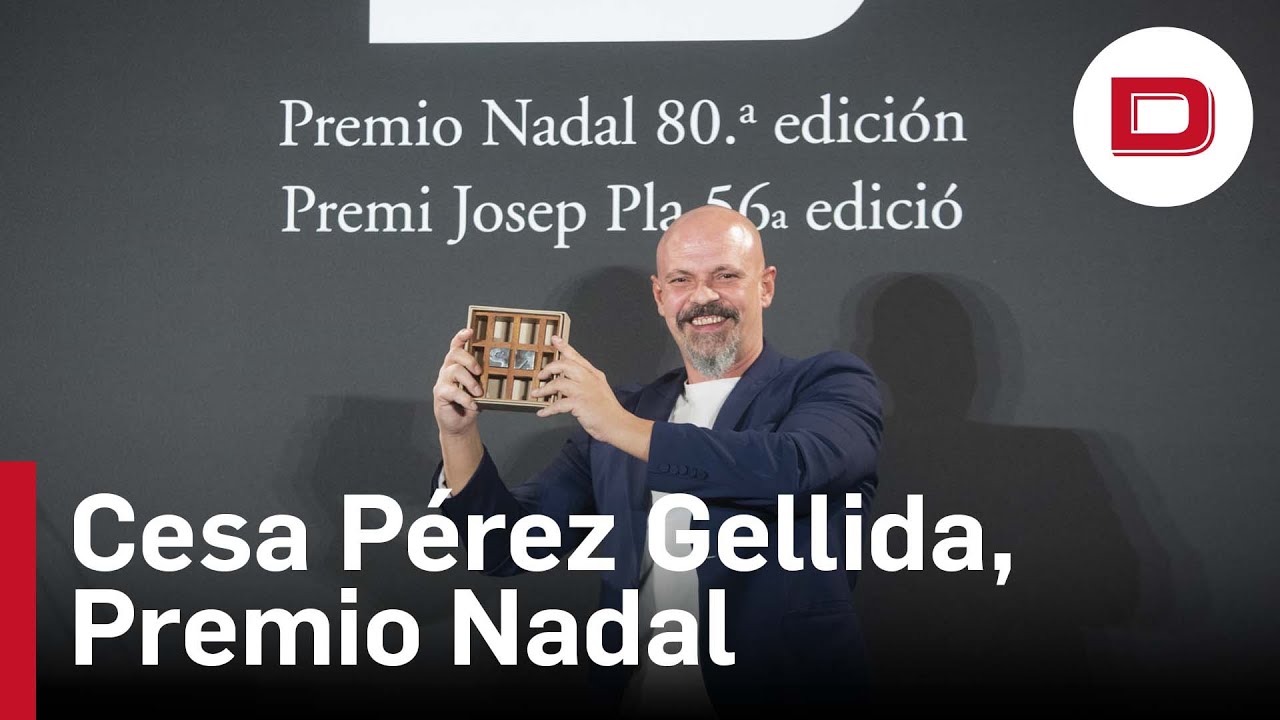 César Pérez Gellida gana el Premio Nadal con la novela 'Bajo tierra seca' 