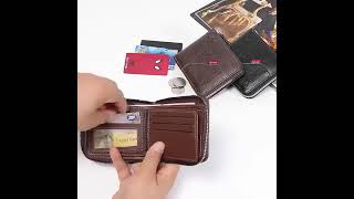 Puha Bőr Férfi Pénztárca