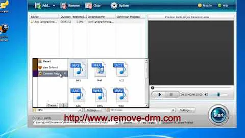 How to Convert DRM-ed WMA Files to Unprotected MP3 Format?