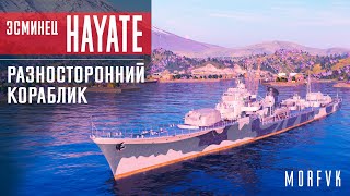 Обзор эсминца Hayate // Разносторонний кораблик!