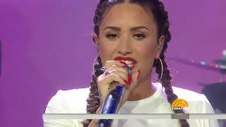 Demi Lovato perform - "Sorry Not Sorry" live on TODAY SHOW