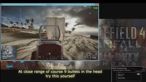 BF4 BF3 CSGO COD HARDLINE Macro No Recoil and No Spread - Ace 23