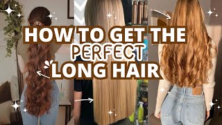 HOW TO MAKE YOUR HAIR GROW FASTER | 15 TIPS FOR LONG AND BEAUTIFUL HAIR