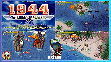1944: The Loop Master - Arcade Machine gameplay on Mister FPGA