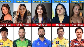 Famous Cricketers and Their Wifes / Girlfriends | Famous Cricketers wifes | Crazy Data