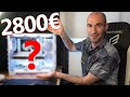 Mon nouveau pc gamer  2800 encore plus blanc