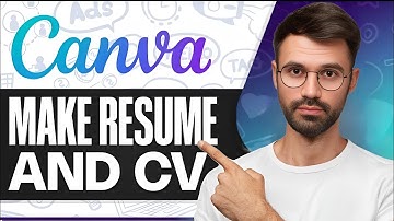 How to Make Resume and CV in Canva  - 2025 | Full Guide