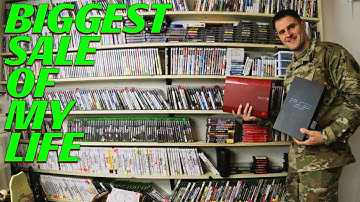 Selling My Entire Video Game Collection Fast... Here